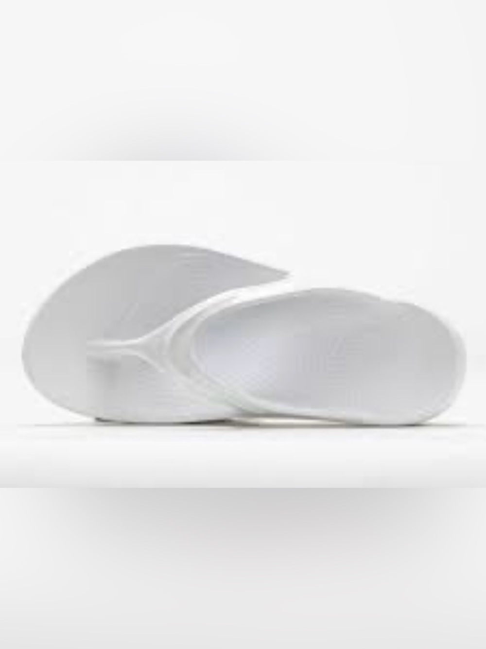 OOFOS White Women's Foam Slide Sandals 8 1/2 W - Picture 2 of 8